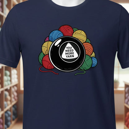 Magic Yarn Ball T-Shirt Navy / XS