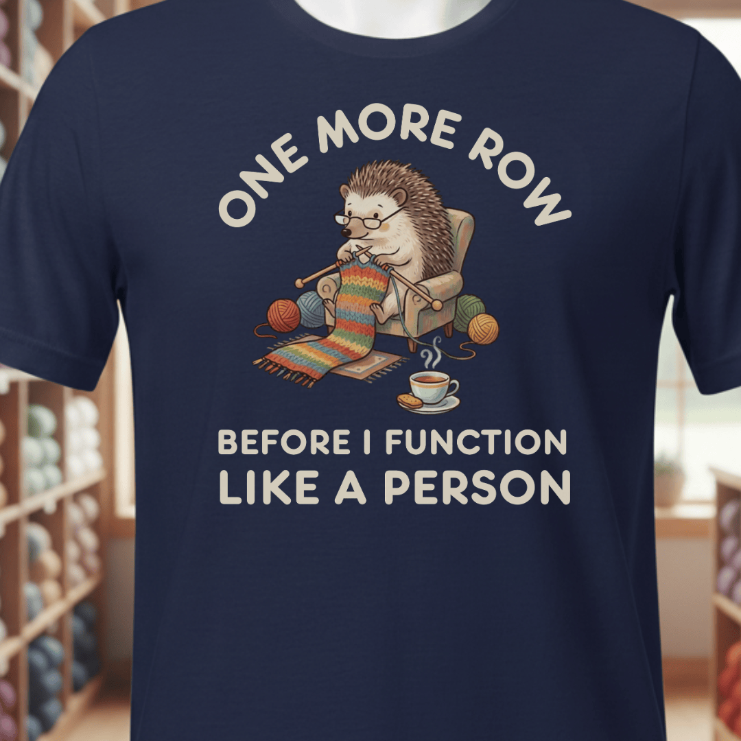 One More Row T-Shirt Navy / XS