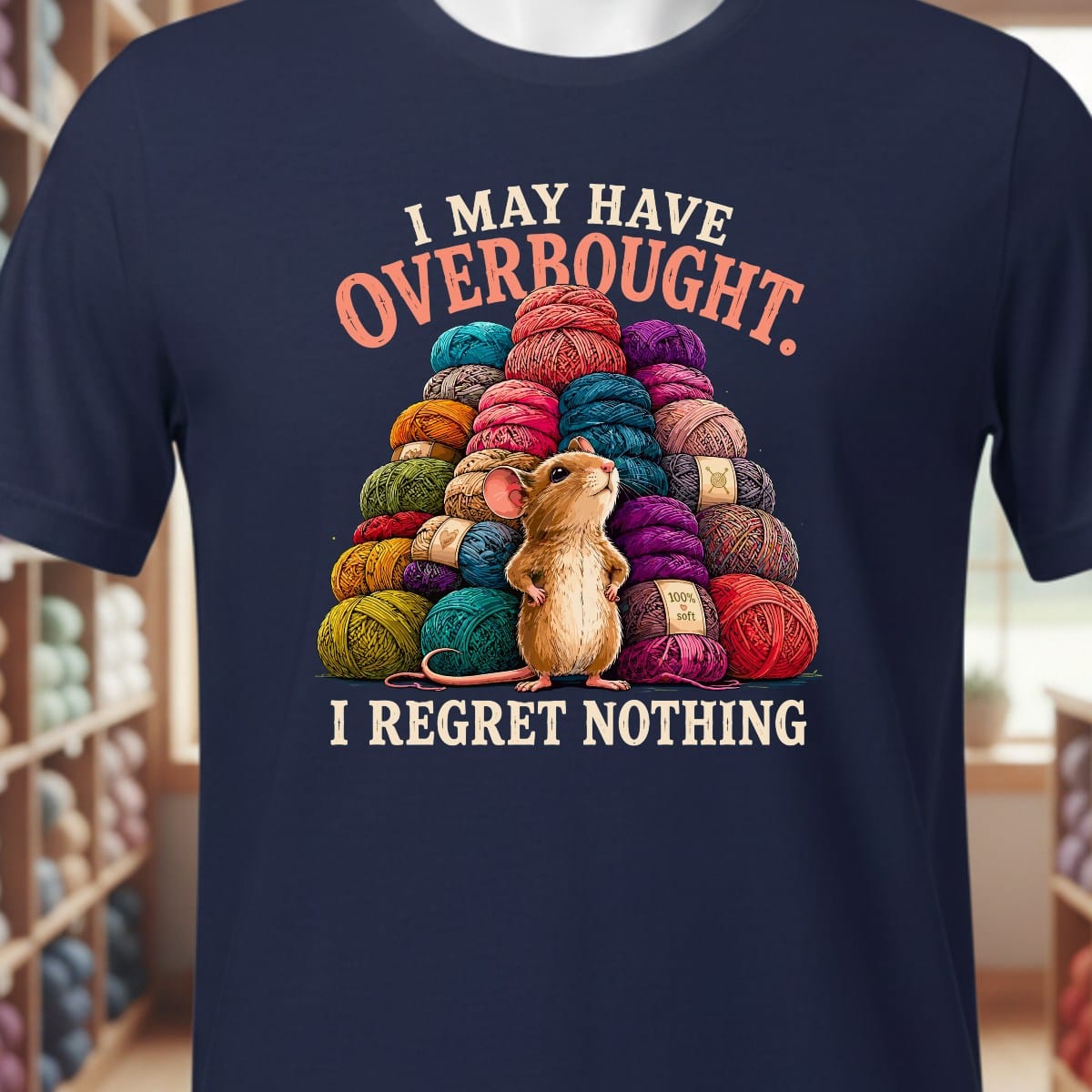 Overbought T-Shirt Navy / XS