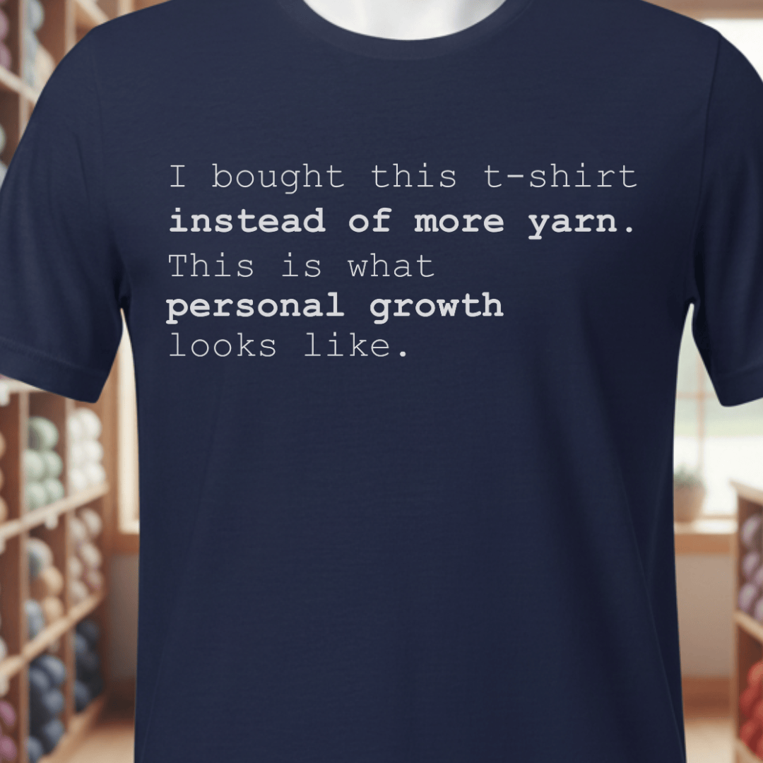 Personal Growth T-Shirt Navy / XS