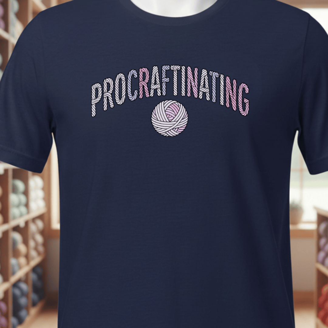 Procraftinating T-Shirt Navy / XS