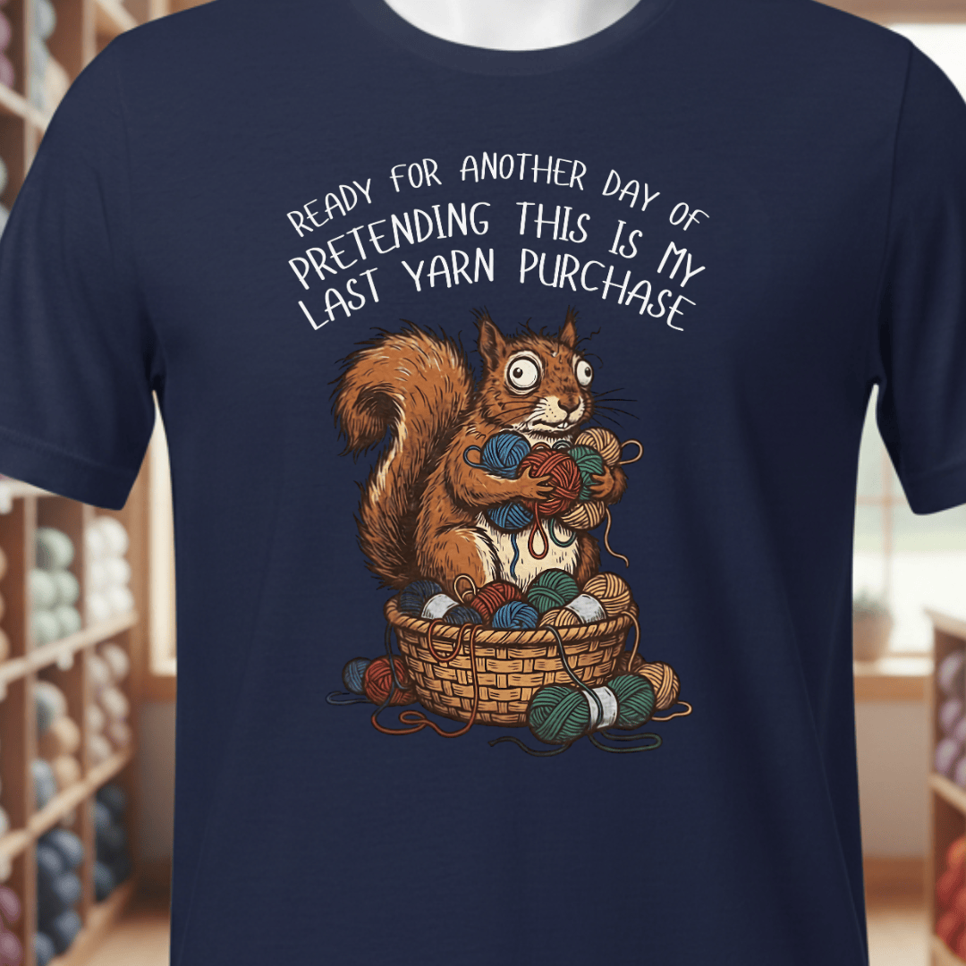 Ready For Another Day T-Shirt Navy / XS