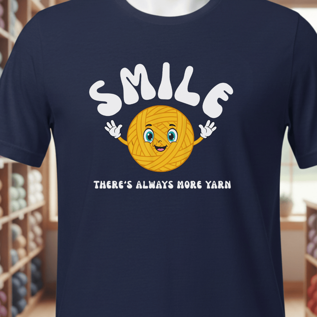 Smile T-Shirt Navy / XS