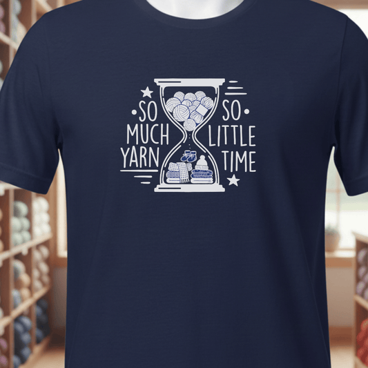 So Much Yarn T-Shirt Navy / XS
