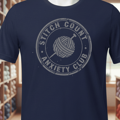 Stitch Count T-Shirt Navy / XS