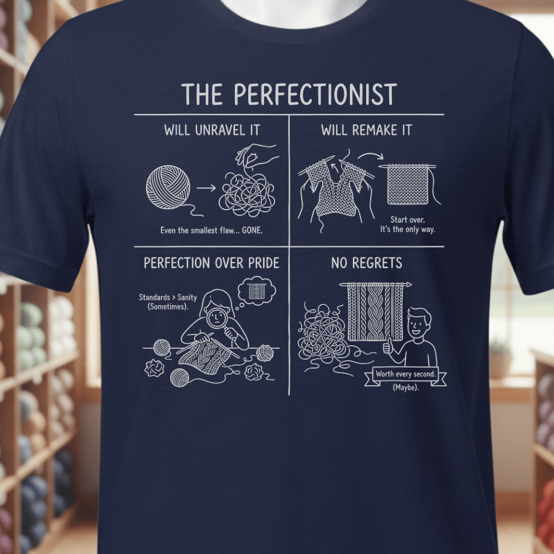 The Perfectionist T-Shirt Navy / XS