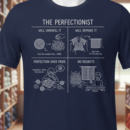 The Perfectionist T-Shirt Navy / XS
