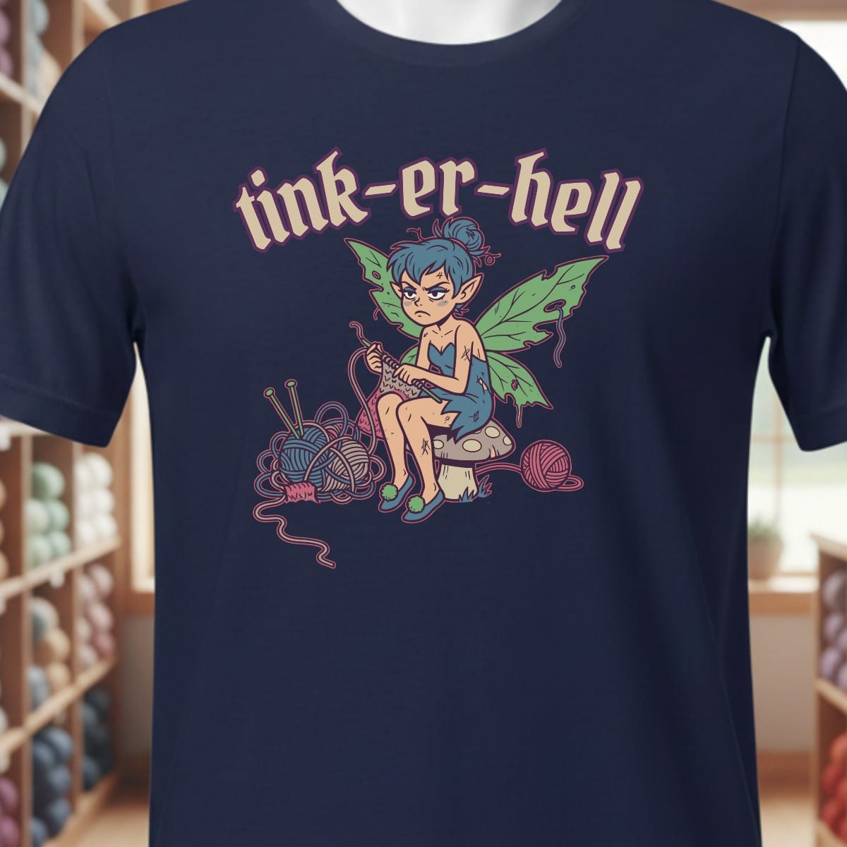 Tink-er-hell T-Shirt Navy / XS