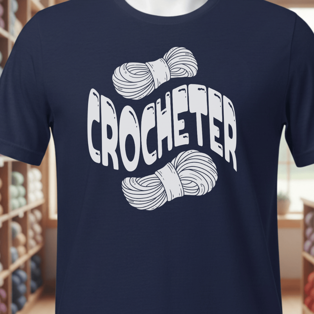 Warped Crocheter T-Shirt Navy / XS
