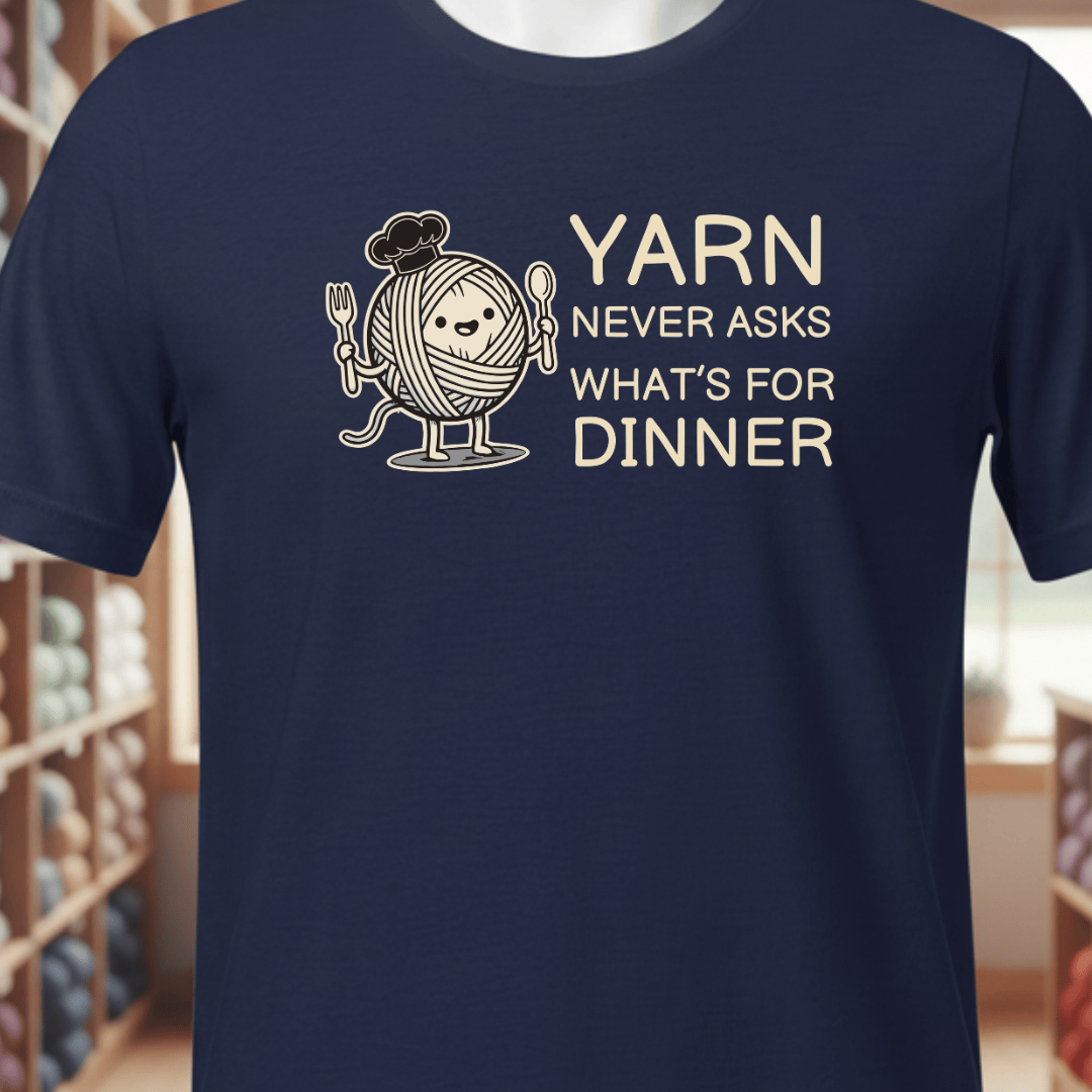 What's For Dinner T-Shirt Navy / XS