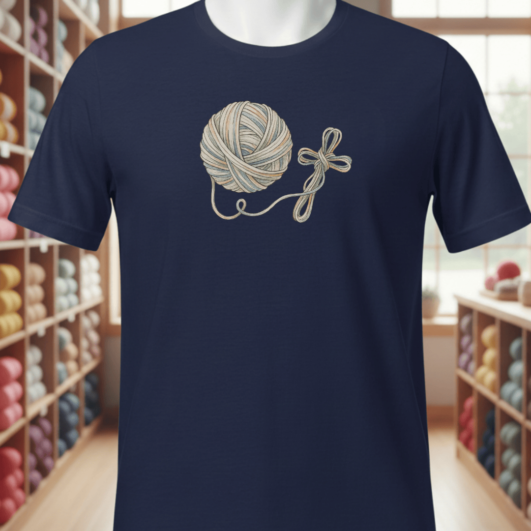 Yarn Cross T-Shirt Navy / XS