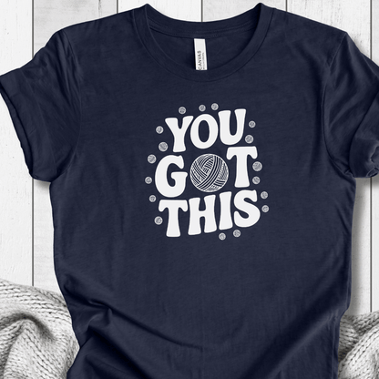 You Got This T-Shirt Navy / XS