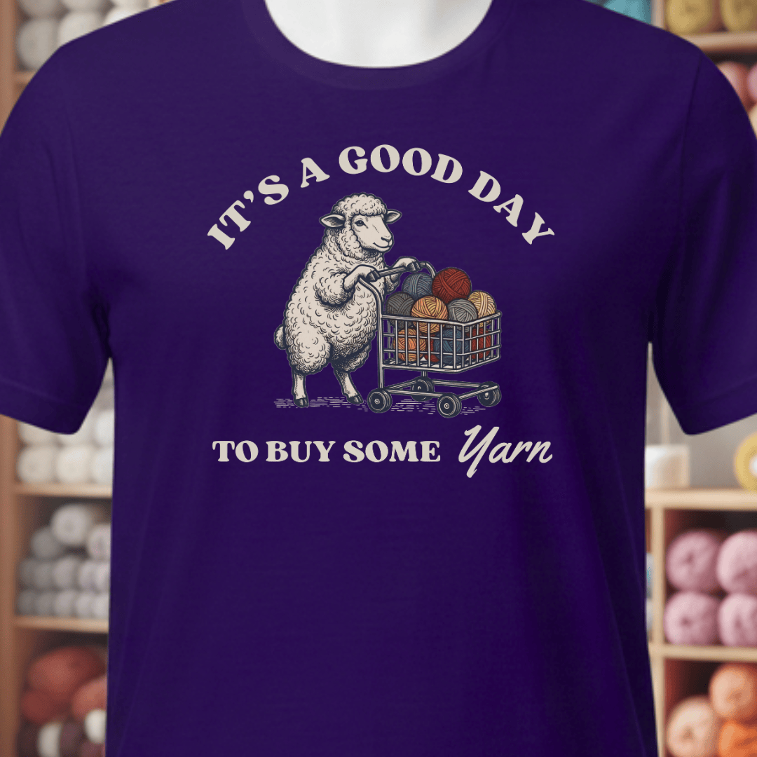 A Good Day T-Shirt Purple / XS