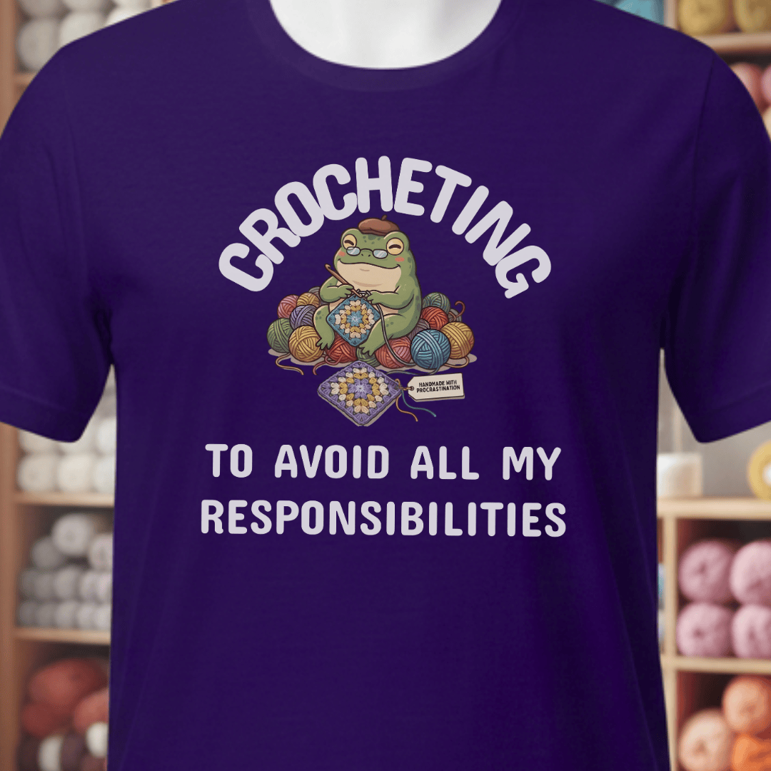 Avoid Responsibilities T-Shirt Purple / XS
