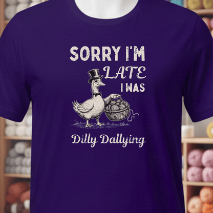 Dilly Dallying T-Shirt Purple / XS