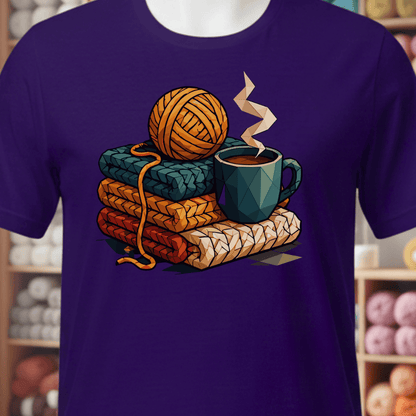 GeoComfort T-Shirt Purple / XS
