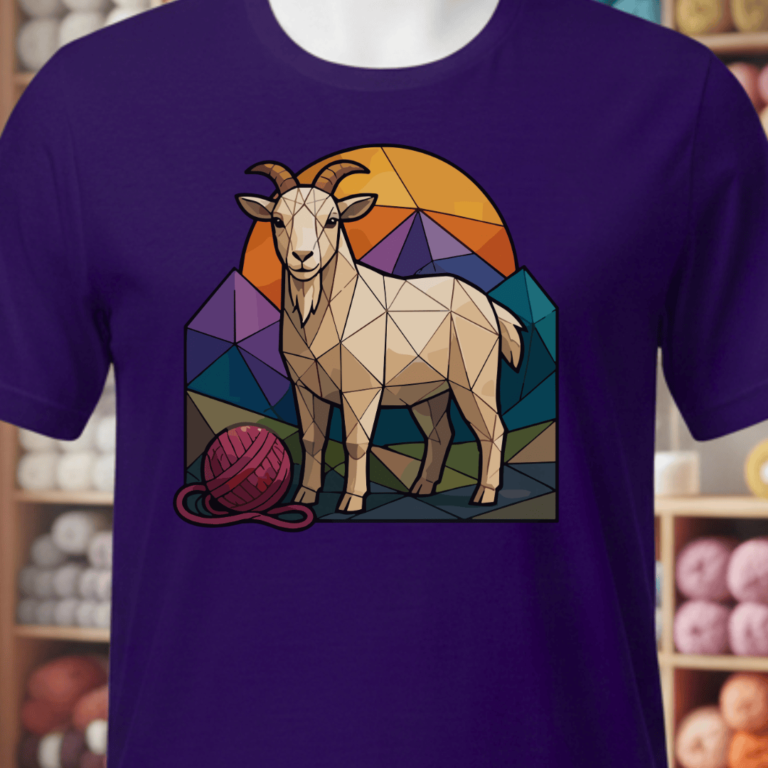 GeoGoat T-Shirt Purple / XS