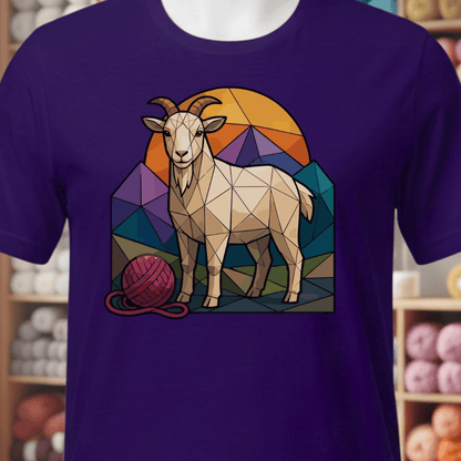 GeoGoat T-Shirt Purple / XS