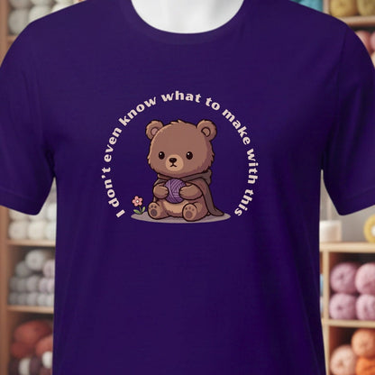 I Don't Even Know T-Shirt Purple / XS