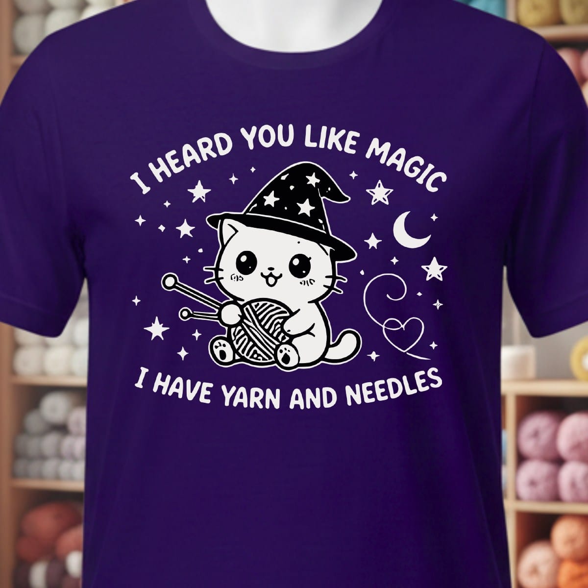 I Heard You Like Magic T-Shirt Purple / XS