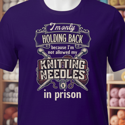 In Prison T-Shirt Purple / XS