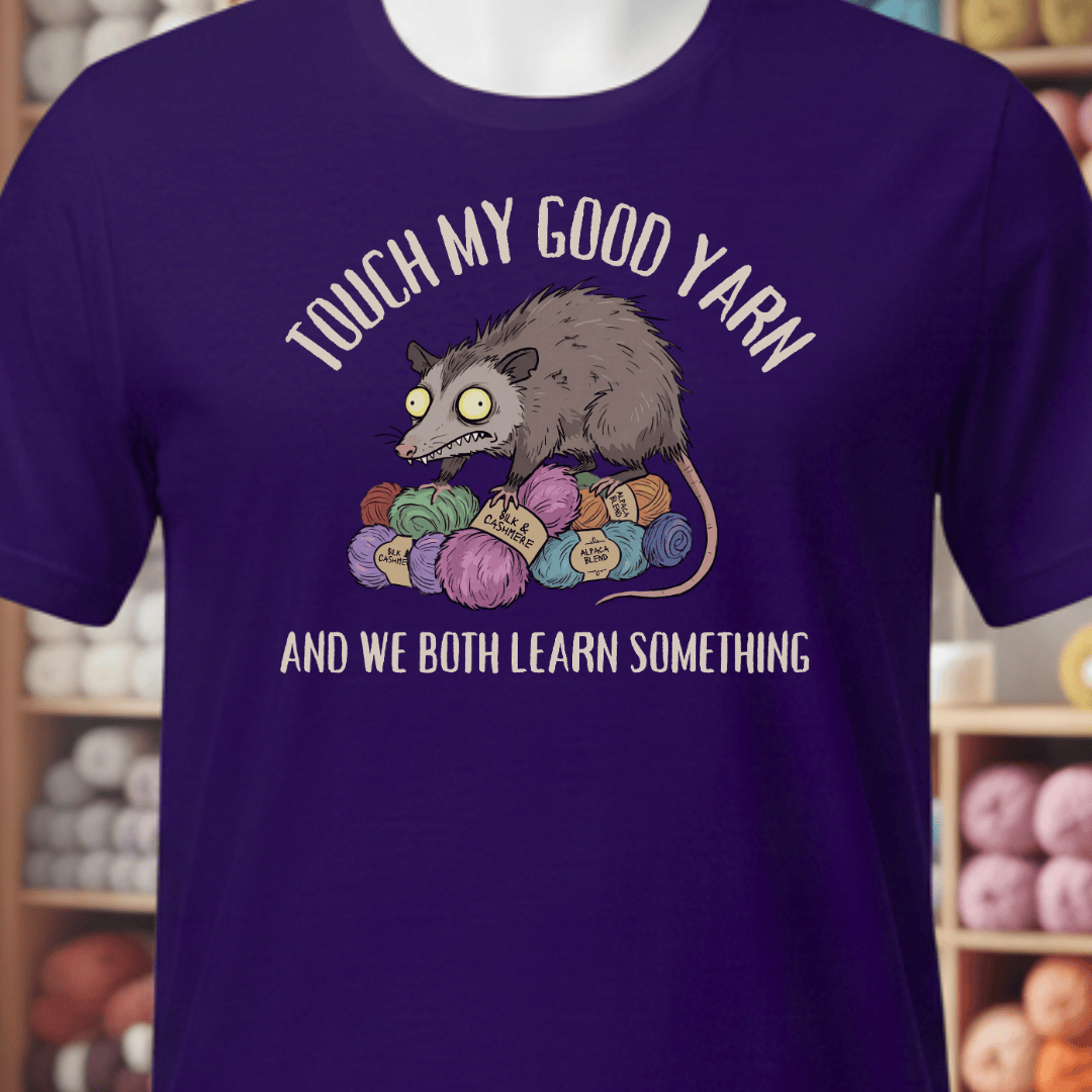 Learn Something T-Shirt Purple / XS