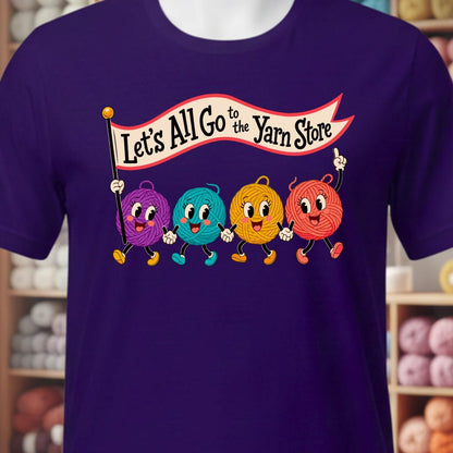 Let's All Go T-Shirt Purple / XS