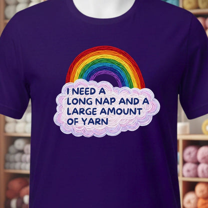 Long Nap T-Shirt Purple / XS