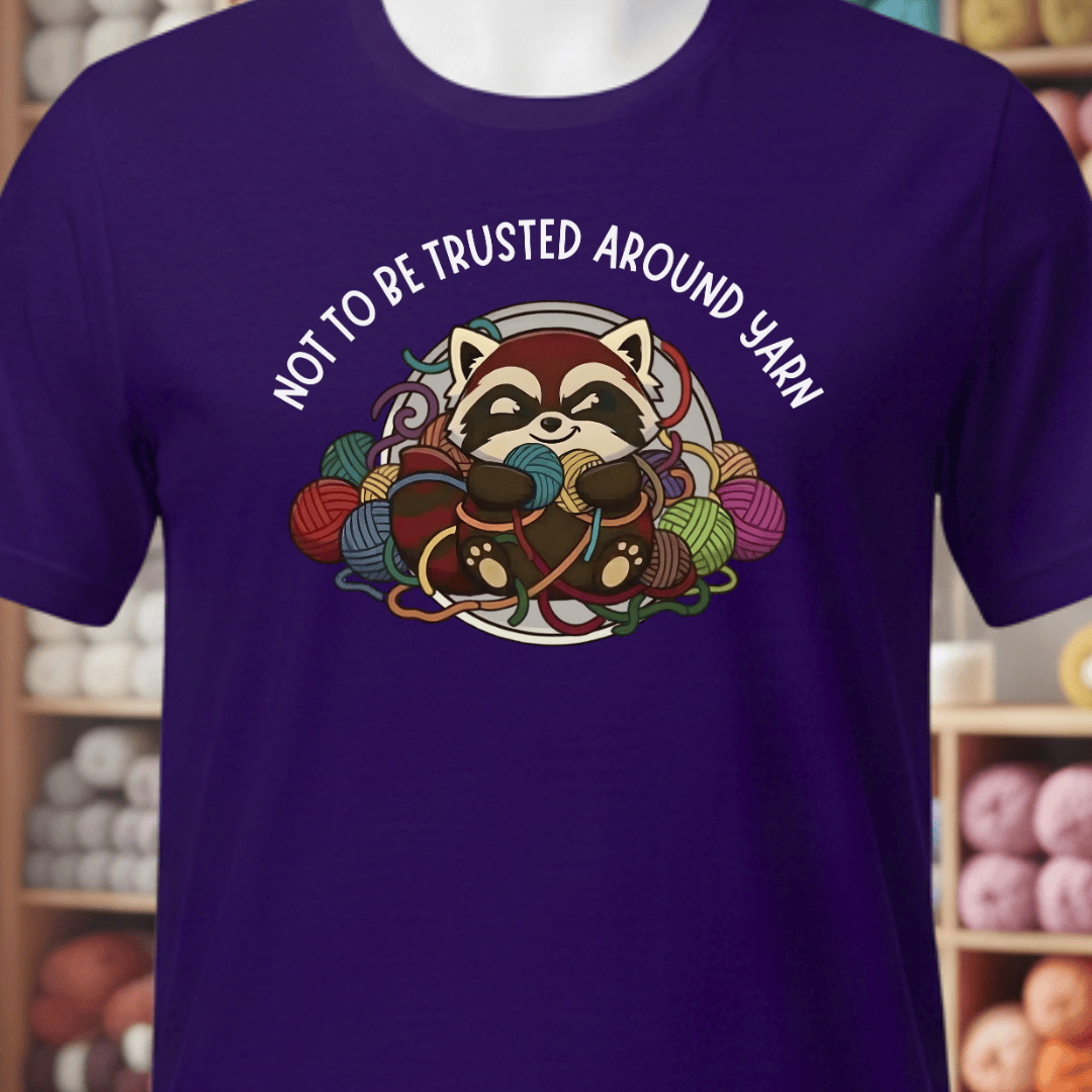 Not To Be Trusted T-Shirt Purple / XS