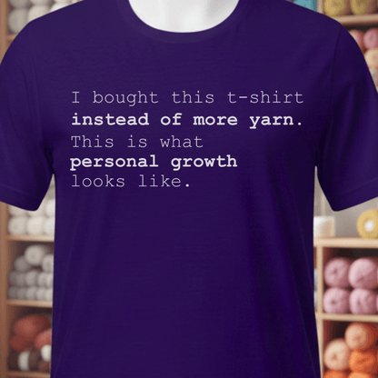Personal Growth T-Shirt Purple / XS