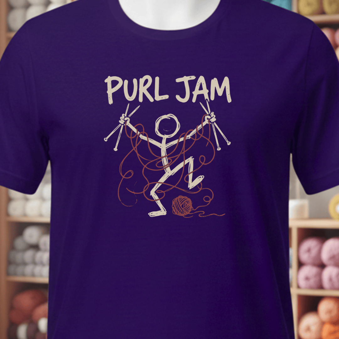 Purl Jam T-Shirt Purple / XS