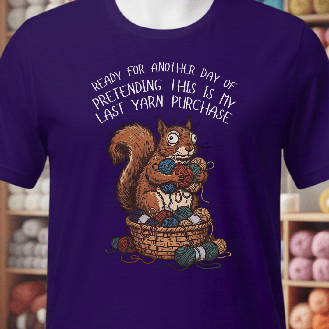 Ready For Another Day T-Shirt Purple / XS