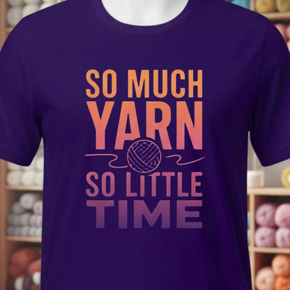 So Much Time Sunset T-Shirt Purple / XS