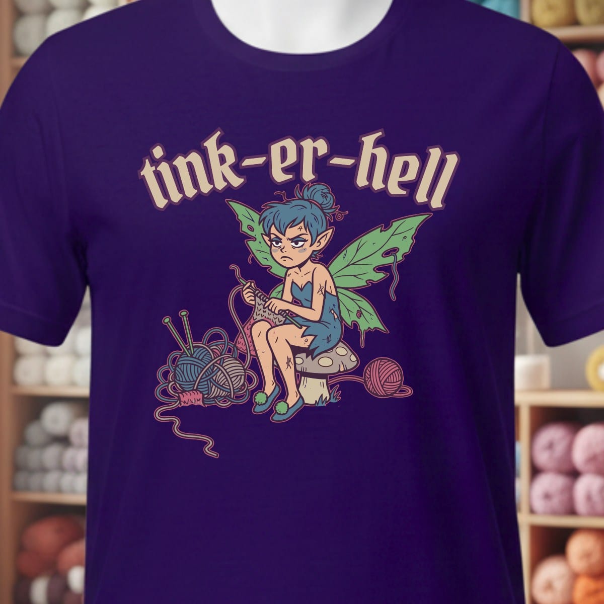 Tink-er-hell T-Shirt Purple / XS