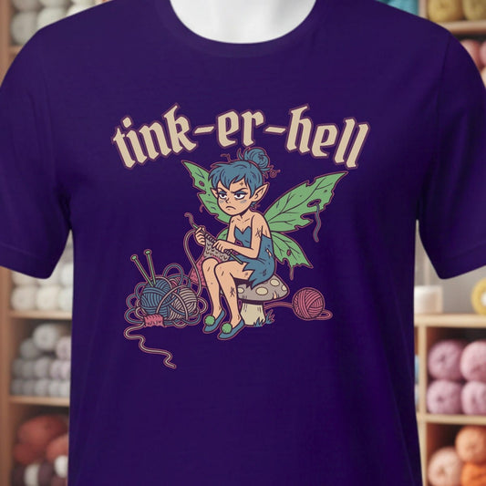 Tink-er-hell T-Shirt Purple / XS