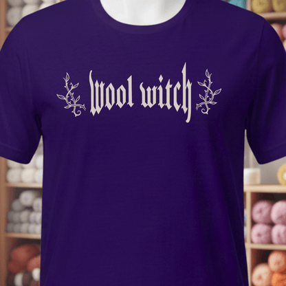 Wool Witch T-Shirt Purple / XS