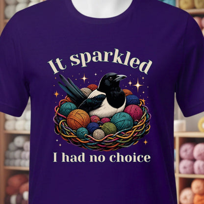 Yarn Magpie T-Shirt Purple / XS