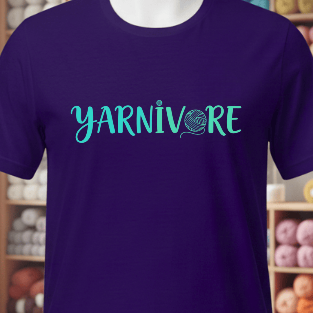 Yarnivore T-Shirt Purple / XS