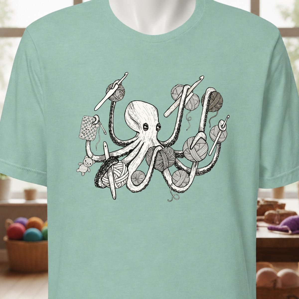 Crochetpus T-Shirt Sea Breeze / XS