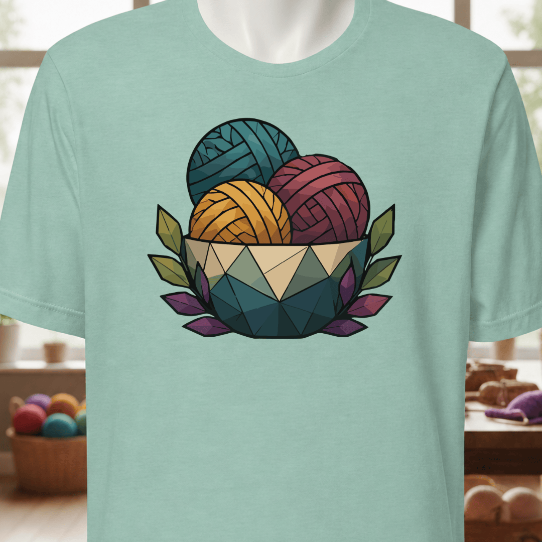 GeoBowl T-Shirt Sea Breeze / XS