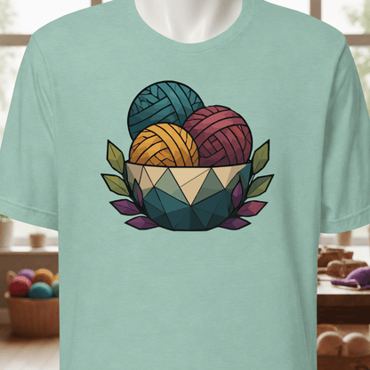 GeoBowl T-Shirt Sea Breeze / XS