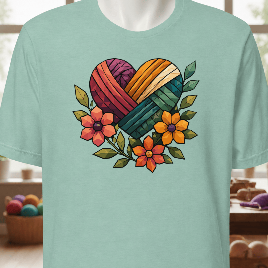 GeoHeart T-Shirt Sea Breeze / XS