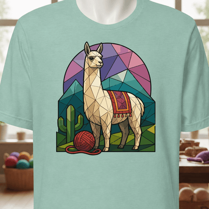 GeoLlama T-Shirt Sea Breeze / XS