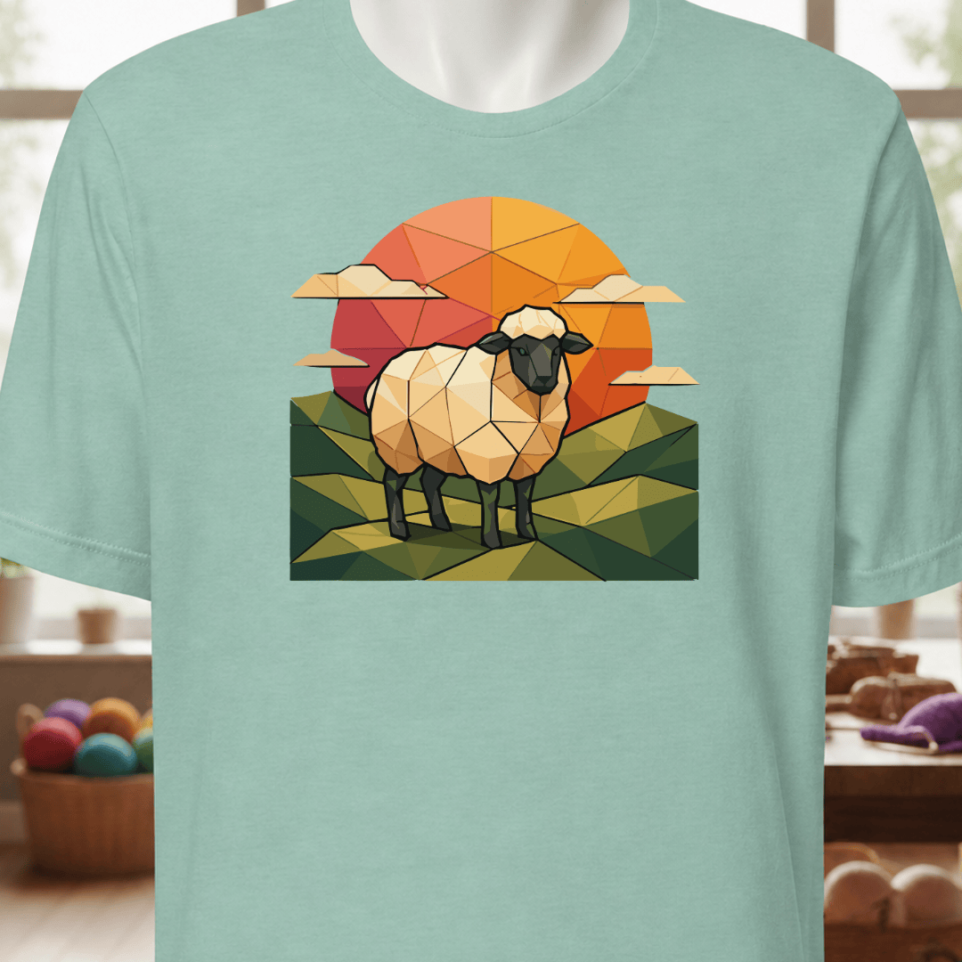 GeoSheep T-Shirt Sea Breeze / XS