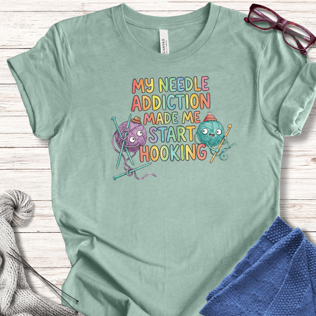 My Needle Addiction T-Shirt Sea Breeze / XS