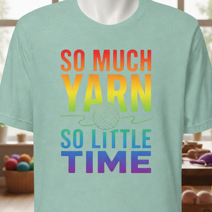 So Much Time Rainbow T-Shirt Sea Breeze / XS