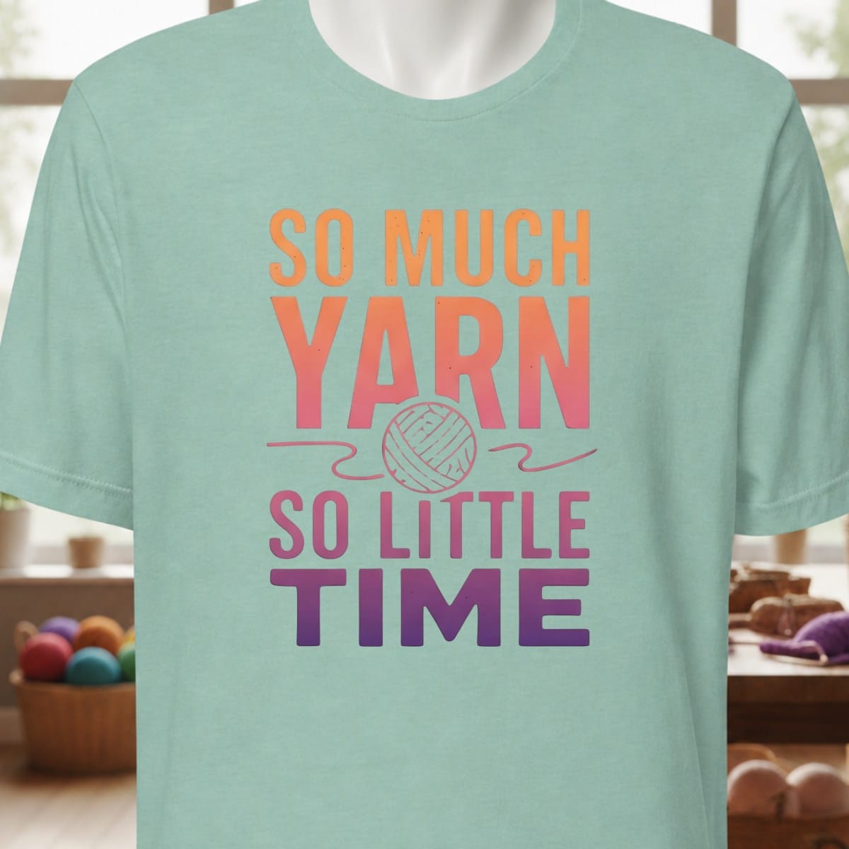 So Much Time Sunset T-Shirt Sea Breeze / XS