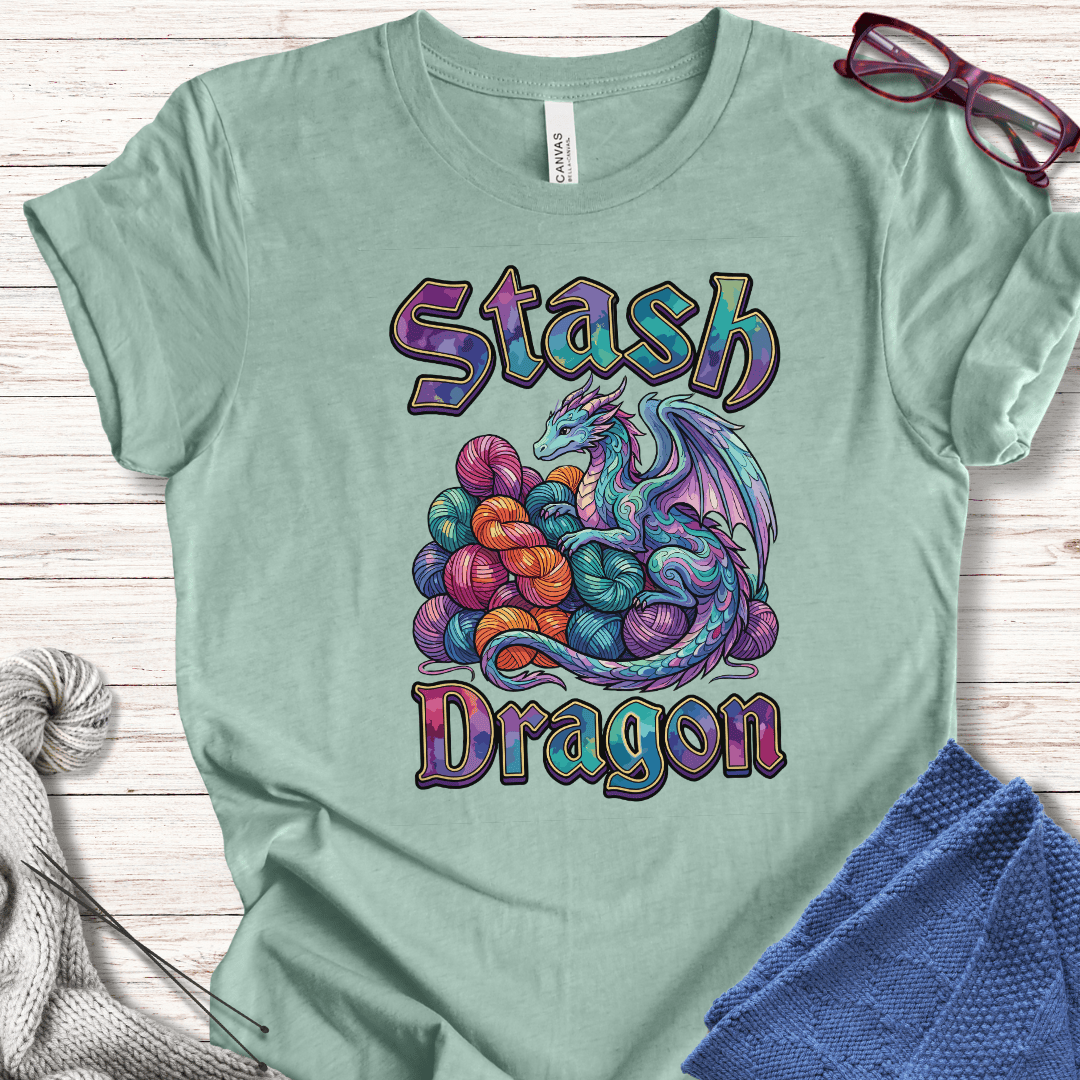 Stash Dragon T-Shirt Sea Breeze / XS