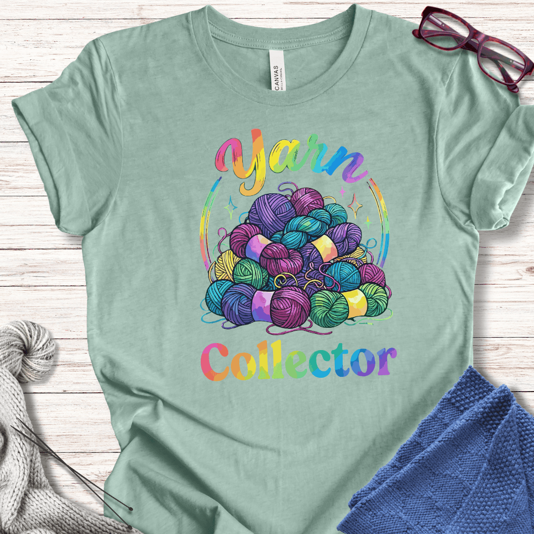 Yarn Collector - Rainbow T-Shirt Sea Breeze / XS