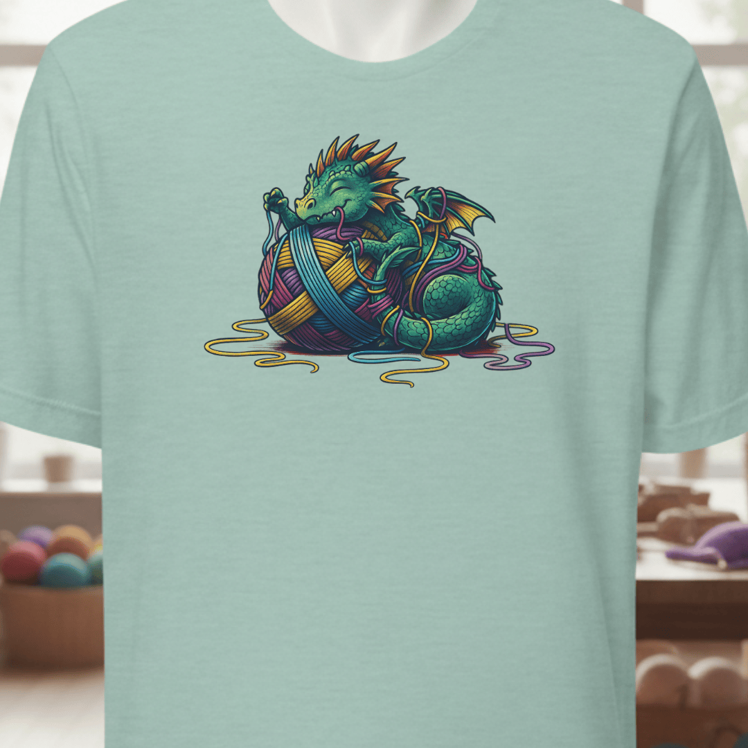 Yarn Dragon Hatchling T-Shirt Sea Breeze / XS